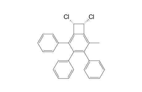 Bicyclo[4.2.0]octa-1,3,5-triene, 7,8-dichloro-2-methyl-3,4,5-triphenyl-, cis-