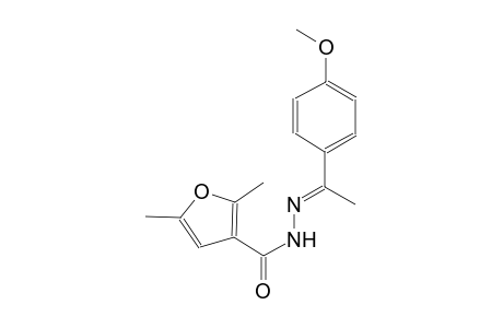 N'-[(E)-1-(4-methoxyphenyl)ethylidene]-2,5-dimethyl-3-furohydrazide
