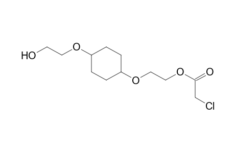 Acetic acid, 2-chloro-, 2-[[4-(2-hydroxyethoxy)cyclohexyl]oxy]ethyl ester