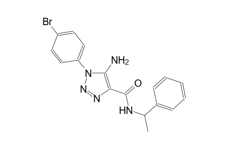 1H-1,2,3-triazole-4-carboxamide, 5-amino-1-(4-bromophenyl)-N-(1-phenylethyl)-