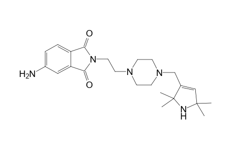 5-Amino-2-[2-[4-[(2,2,5,5-tetramethyl-1H-pyrrol-3-yl)methyl]-1-piperazinyl]ethyl]isoindole-1,3-dione
