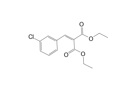 Propanedioic acid, [(3-chlorophenyl)methylene]-, diethyl ester