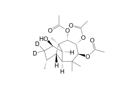 (1R,3R,4S,5S,7S,8R,9S,10R,11R)-7,8,9-Triacetyloxy-2,2-dideuteriolongipinan-1-ol