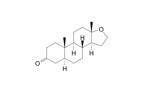 17-Oxa-5.alpha.-androstan-3-one