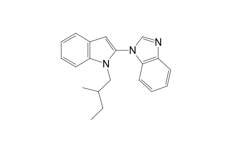 1-(1-(2-Methylbutyl)-1H-indol-2-yl)-1H-benzo[d]imidazole