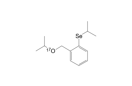 [(17)-O]-LABELED-2-(ISOPROPOXYMETHYL)-PHENYL-ISOPROPYL-SELENIDE