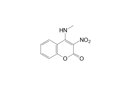 4-(methylamino)-3-nitrocoumarin