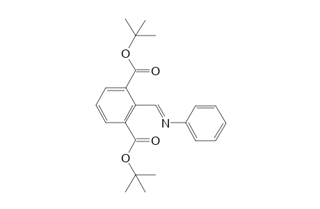 (E)-Di-tert-butyl 2-((phenylimino)methyl)isophthalate