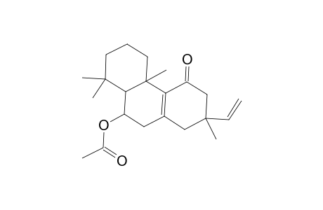 4(1H)-Phenanthrenone, 9-(acetyloxy)-2-ethenyl-2,3,4b,5,6,7,8,8a,9,10-decahydro-2,4b,8,8-tetramethyl-, [2R-(2.alpha.,4b.beta.,8a.alpha.,9.beta.)]-
