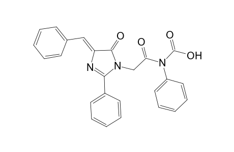 4-Benzylidene-2-phenyl-5-imidazolone-N-[(hydroxycarbonyl)phenyl]acetanilide