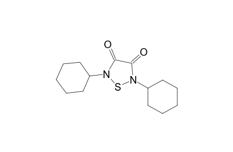 1,2,5-Thiadiazolidine-3,4-dione, 2,5-dicyclohexyl-