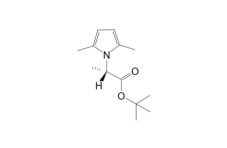 Tert-Butyl Ester of (S)-2-(2,5-Dimethyl-1H-pyrrol-1-yl)propionic Acid