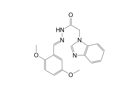 1H-benzimidazole-1-acetic acid, 2-[(E)-(2,5-dimethoxyphenyl)methylidene]hydrazide