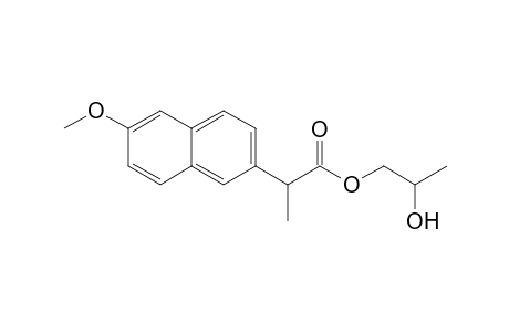2-(6-Methoxy-2-naphthalenyl)propanoic acid 2-hydroxypropyl ester