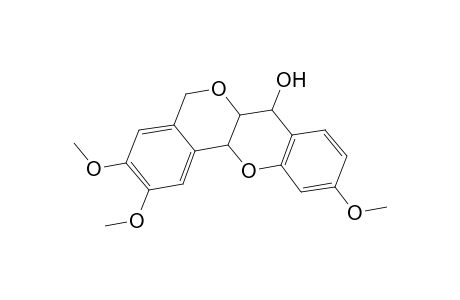 [2]Benzopyrano[4,3-b][1]benzopyran-7-ol, 5,6a,7,12a-tetrahydro-2,3,10-trimethoxy-, [6aS-(6a.alpha.,7.alpha.,12a.beta.)]-