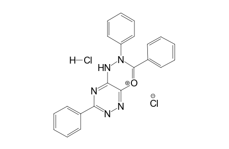 2,3,7-Triphenyl-1,2,4-triazino[5,6-e]-1,3,4-oxadiazinium chloride hydrchloride salt