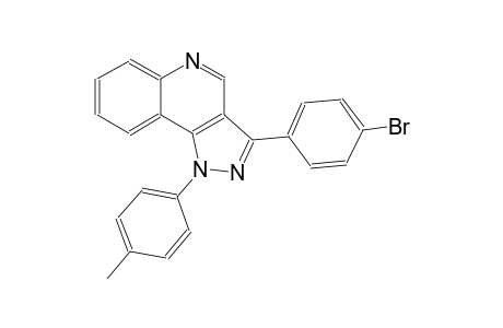 1H-pyrazolo[4,3-c]quinoline, 3-(4-bromophenyl)-1-(4-methylphenyl)-