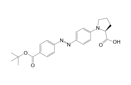 (S)-2-(4{[4-(tert-Butoxycarbonyl)phenyl]diazenyl}phenyl)pyrrolindine-2-carboxylic Acid