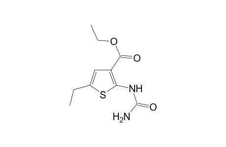 5-Ethyl-2-ureidothiophene-3-carboxylic acid, ethyl ester