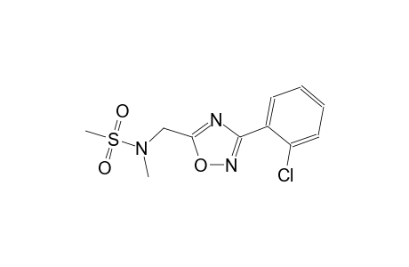 methanesulfonamide, N-[[3-(2-chlorophenyl)-1,2,4-oxadiazol-5-yl]methyl]-N-methyl-