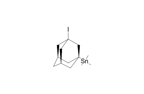 1-IODO-3-(TRIMETHYLSTANNYL)-ADAMANTANE;X=I,Y=SN-ME3