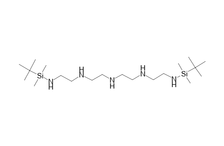 N(1),N(5)-Bis(dimethyl-t-butylsilyl)tetraethylenepentamine