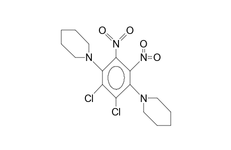 3,6-Dipiperidino-4,5-dichloro-1,2-dinitrobenzene