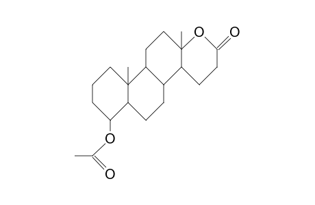 4b-Acetoxy-17a-oxa-D-homo-5a-androstan-17-one