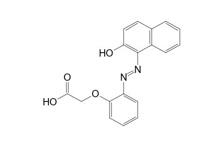 Acetic acid, 2-[2-[2-(2-hydroxy-1-naphthalenyl)diazenyl]phenoxy]-