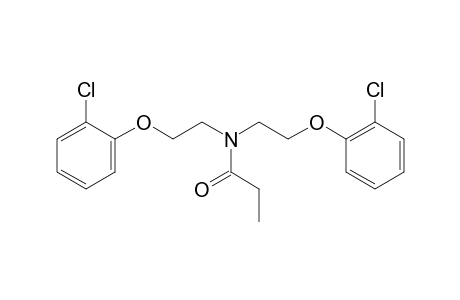 N,N-bis[2-(o-chlorophenoxy)ethyl]propionamide