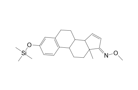 3-[(Trimethylsilyl)oxy]estra-1,3,5(10),15-tetraen-17-one o-methyloxime