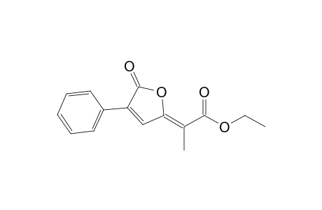 5-[1'-(Ethoxycarbonyl)ethylidene]-3-phenyl-2,5-dihydrofuran-2-one