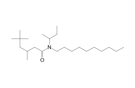 Hexanamide, 3,5,5-trimethyl-N-(2-butyl)-N-decyl-
