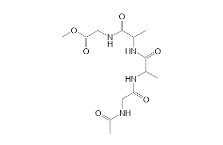 n-Acetylglycylalanylalanylglycine Methyl Ester