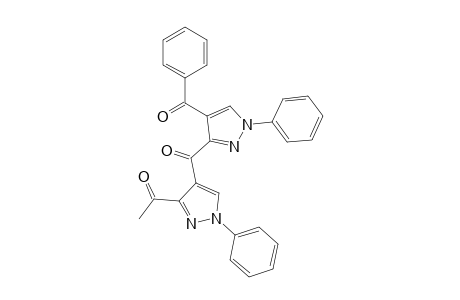 1-[4-(4-benzoyl-1-phenyl-1H-pyrazole-3-carbonyl)-1-phenyl-1H-pyrazol-3-yl]-ethanone
