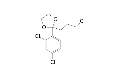 2-(2,4-DICHLOROPHENYL)-2-(3-CHLOROPROPYL)-1,3-DIOXOLANE