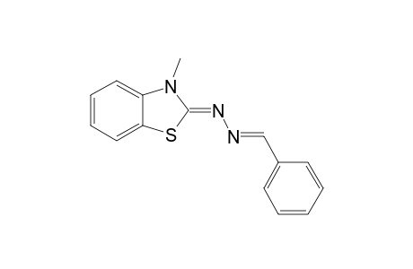 BENZALDEHYDE_3-METHYL-2-BENZOTHIAZOLYLHYDRAZONE