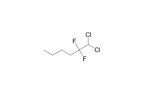 1,1-dichloro-2,2-difluorohexane