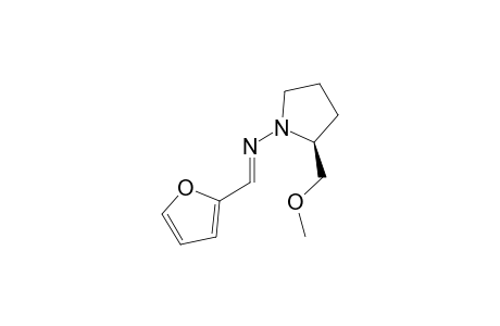 (2S)-N-[(1E)-1-(Furan-2-yl)methylene]-2-(methoxymethyl)pyrrolidin-1-amine