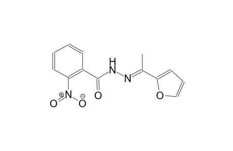 benzoic acid, 2-nitro-, 2-[(E)-1-(2-furanyl)ethylidene]hydrazide