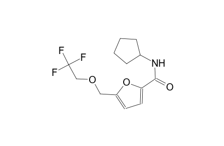 N-cyclopentyl-5-[(2,2,2-trifluoroethoxy)methyl]-2-furamide