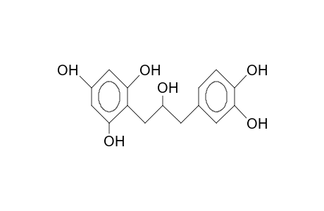 1-(3,4-Dihydroxy-phenyl)-3-(2,4,6-trihydroxy-phenyl)-2-propanol