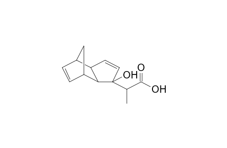 2-(3-Hydroxytricyclo[5.2.1.0(2,6)]deca-4,8-dien-3-yl)propionic acid