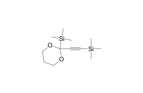 Silane, trimethyl[[2-(trimethylsilyl)-1,3-dioxan-2-yl]ethynyl]-