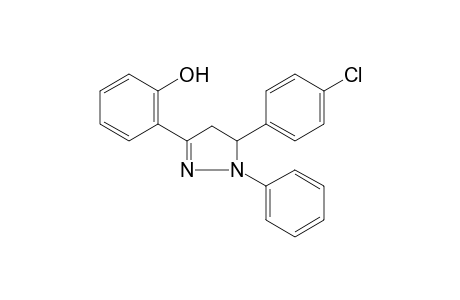 2-[5-(4-Chlorophenyl)-1-phenyl-4,5-dihydro-1H-pyrazol-3-yl]phenol