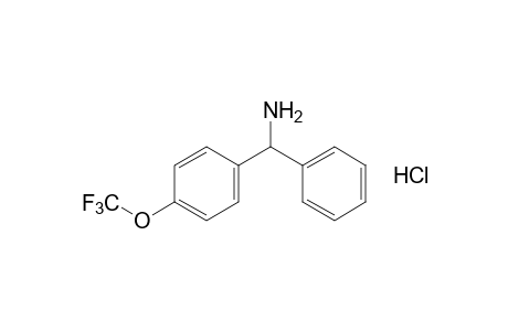 1-phenyl-1-{p-[(trifluoromethyl)oxy]phenyl}methylamine, hydrochloride