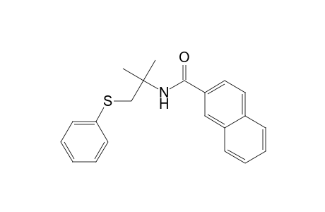 N-(1,1-Dimethyl-2-phenylthioethyl)-2-naphthamide