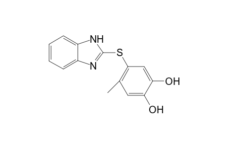 2-(2-Methyl-4,5-dihydroxyphenylthia)benzoimidazole