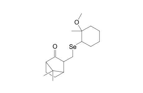 1-Methoxy-1-methyl-2-(3-selenacamphoryl)cyclohexane