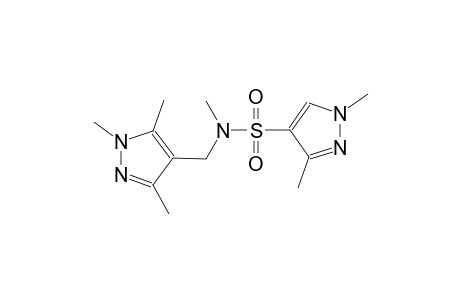 1H-pyrazole-4-sulfonamide, N,1,3-trimethyl-N-[(1,3,5-trimethyl-1H-pyrazol-4-yl)methyl]-